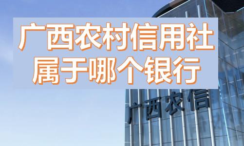 廣西農(nóng)村信用社屬于哪個銀行？農(nóng)村信用社就是農(nóng)商嘛？廣西農(nóng)村信用社和農(nóng)村信用聯(lián)社一樣嗎？是什么級別銀行